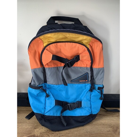 Burton Backpack Day Hiker Bombay Color Block Inside & Outer Pockets